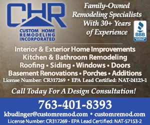 Custom Home Remodeling, Incorporated Website Thumbnail